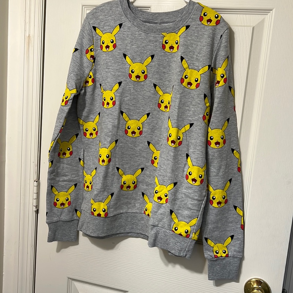 NWT Doe Pikachu Sweatshirt. Size XS